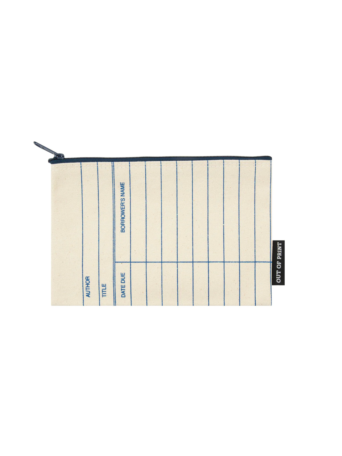 Library Card Pouch - Natural
